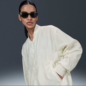 New Nike Women’s Sportswear Destroyer Oversized Monogram Jacket